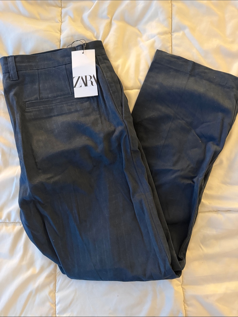 🆕 NWT Zara Navy Blue Men’s Dress Pants